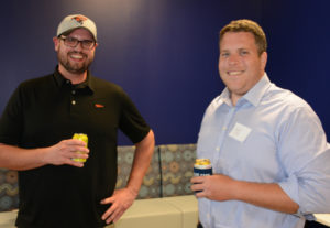 Pictured (LtoR) Justin Rockett, Horsetail Technologies program coordinator; and Bennett Carroll, Brown Advisory institutional portfolio analyst