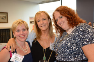 Pictured (LtoR) Christina Snyder, AspireWealth Planners financial planner; Debby Spear, Gross, Mendelsohn & Associates director of practice development; and Alice Simons, Hyatt & Weber, PA director of marketing