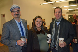 Pictured (LtoR) George Chenkeli, CareFirst BlueCross BlueShield director of operations; Andrea Insley, USDA agricultuarl program specialist; and Brian Michael Lawrence, Baltimore Snap columnist