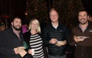 Pictured (LtoR) Grayson Reeder, Wegmans Columbia sous chef; Brandie Reeder, Baltimore area nanny; Brad Hines, Woodberry Kitchen server; and Brandon Curry, University of Maryland Shock Trauma Center administrative assistant