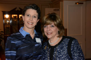 Pictured (LtoR) Melinda Michel, The Associated vice president of women's philanthropy; and Linda Elman, The Associated women's campaign chair