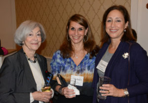 Pictured (LtoR) Joan Sobkov, retired psychologist; Dr. Michele Shermak, Lutherville-based plastic surgeon; and Tammy Heyman, American Office account executive
