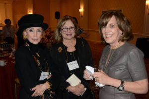 Pictured (LtoR) Bluma Jed, Violette Cocoros, and Susan Tallus, community volunteers